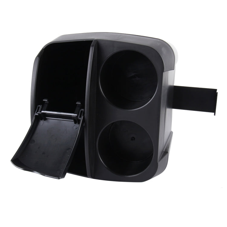 SHUNWEI SD-1605 Multifunction 3 in 1 Car Cup Holder Drink Bottle Can Garbage Can Portable Vehicle Trash Can Bin Rubbish Bin Organizer, SD-1605 Black, SD-1605 Khaki – Durable Build, Easy to Use