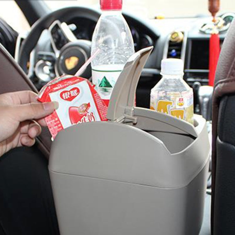 SHUNWEI SD-1605 Multifunction 3 in 1 Car Cup Holder Drink Bottle Can Garbage Can Portable Vehicle Trash Can Bin Rubbish Bin Organizer, SD-1605 Black, SD-1605 Khaki – Durable Build, Easy to Use SD-1605 Khaki Khaki