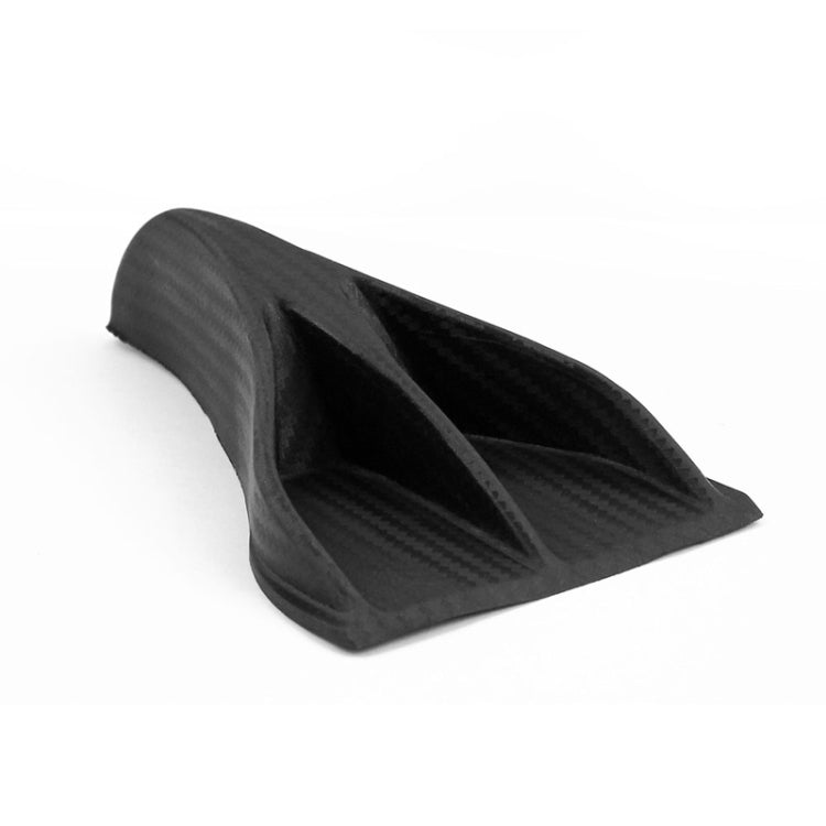 7 PCS Universal Car Eagle Claw Style Shark Fin Diffuser Vortex Generator Roof Spoiler, Carbon Fiber