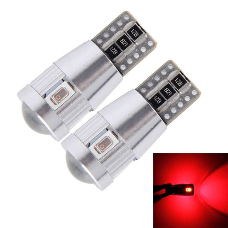 2 PCS T10 3W 6 SMD-5630 LEDs Error-Free Canbus Car Clearance Lights Lamp, DC 12V, 6 SMD-5630 LEDs 6 SMD-5630 LEDs