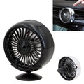 Multi-function Portable Car Air Outlet Sucker Electric Cooling Fan, Multi-function (Black), Multi-function (Silver) Multi-function (Black) Black