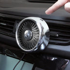 Multi-function Portable Car Air Outlet Sucker Electric Cooling Fan, Multi-function (Black), Multi-function (Silver)