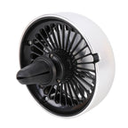 Multi-function Portable Car Air Outlet Sucker Electric Cooling Fan, Multi-function (Black), Multi-function (Silver)