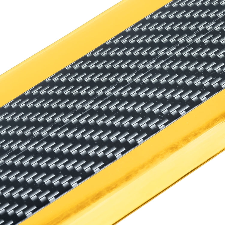 Universal Electroplate Carbon Fibre Car Door Threshold Decoration Strip Decorative Sticker, Size : 5CM x 2M, 5CM x 2M (Gold), 5CM x 2M (Red), 5CM x 2M (Silver) – Durable Build, Easy to Use