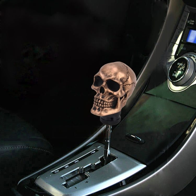 Universal Skull Head Shape Resin ABS Manual or Automatic Gear Shift Knob Fit for All Car, Gear Shift Knob 9 – Durable Build, Easy to Use Gear Shift Knob 9