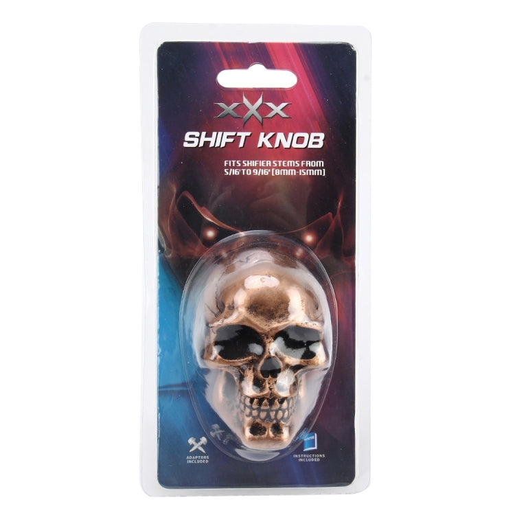 Universal Skull Head Shape Resin ABS Manual or Automatic Gear Shift Knob Fit for All Car, Gear Shift Knob 9 – Durable Build, Easy to Use