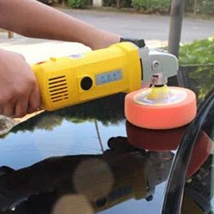Polishing Disc Auto Polishing Machine Dedicated Sponge Wheel Wax Polishing Sponge Decontamination Sponge,Screw Hole Diameter:14mm, 14mm 14mm