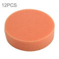 12 PCS Car Wax Sponge Round Sponge High-density Sponge,Size:9.8*9.8cm, 9.8*9.8cm 9.8*9.8cm