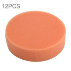 12 PCS Car Wax Sponge Round Sponge High-density Sponge,Size:9.8*9.8cm, 9.8*9.8cm 9.8*9.8cm