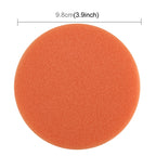 12 PCS Car Wax Sponge Round Sponge High-density Sponge,Size:9.8*9.8cm, 9.8*9.8cm