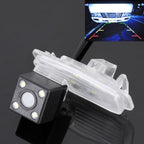 656x492 Effective Pixel HD Waterproof 4 LED Night Vision Wide Angle Car Rear View Backup Reverse Camera for Honda Accord 2016-2017 / City 2018, For Honda Accord 2016-2017 For Honda Accord 2016-2017