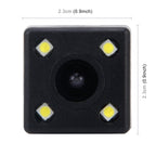 656x492 Effective Pixel HD Waterproof 4 LED Night Vision Wide Angle Car Rear View Backup Reverse Camera for Honda Accord 2016-2017 / City 2018, For Honda Accord 2016-2017