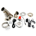 CNSPEED Stainless Steel Car Remote Control Electric Exhaust Valve Pipe Set, Size: 2.5 inch, Size: 2.5 inch Size: 2.5 inch