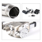 CNSPEED Y Shape 2 In 1 Car Remote Control Electric Exhaust Valve Pipe, Size: 2.5 inch, Size: 2.5 inch