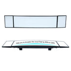 SHUNWEI Large Car Three-Fold Curve Surface Rear View Mirror Reverse Wide Angle Adjustable Angle Auxiliary Blind Area Retroreflector Reversing Wide-angle Lens, SD-2411