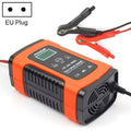 FOXSUR 12V 6A Intelligent Universal Battery Charger for Car Motorcycle, Length: 55cm, EU Plug, EU Plug (Red), EU Plug (Yellow) EU Plug (Red) Red