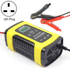 12V 6A Intelligent Universal Battery Charger for Car Motorcycle, Length: 55cm, UK Plug, UK Plug (Red), UK Plug (Yellow) – TPU UK Plug (Yellow) Yellow