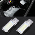 2 PCS DC12V / 1.5W / 6000K / 100LM Car Foot Nest Lights Footwell Lamp Seat Lamp 18LEDs SMD-3528 Lamps for Volkswagen, Car Foot Nest Lights Car Foot Nest Lights