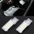 2 PCS DC12V / 1.5W / 6000K / 100LM Car Foot Nest Lights Footwell Lamp Seat Lamp 18LEDs SMD-3528 Lamps for Volkswagen, Car Foot Nest Lights Car Foot Nest Lights