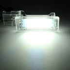 2 PCS DC12V / 1.5W / 6000K / 100LM Car Foot Nest Lights Footwell Lamp Seat Lamp 18LEDs SMD-3528 Lamps for Volkswagen, Car Foot Nest Lights