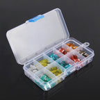 100 PCS 5Amp 7.5Amp 10Amp 15Amp 20Amp 25Amp 30Amp Mini Add-a-circuit Fuse Tap Adapter Blade Fuse Holder, Mini Mini