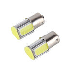 2 PCS 1156/BA15S 5W 6000K 350lm 4 COB LEDs Canbus Car Brake Light Tail Light Bulb, DC 12V, 1156