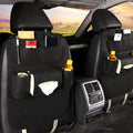 KANEED Auto Car Backseat Organizer Multi-Pocket Travel Storage Bag for Sunglass Phone Tissue Beverage Drink Can, Storage Bag Storage Bag Black