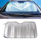 General Purpose Epe Car Sun Visor Before The File, Size: 140cm x 70cm, 140 x 70cm (Silver) 140 x 70cm (Silver)