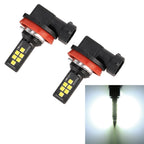 2 PCS H11 DC9-16V / 3.5W / 6000K / 320LM Car Auto Fog Light 12LEDs SMD-ZH3030 Lamps, with Constant Current, H11 – Durable Build, Easy to Use H11