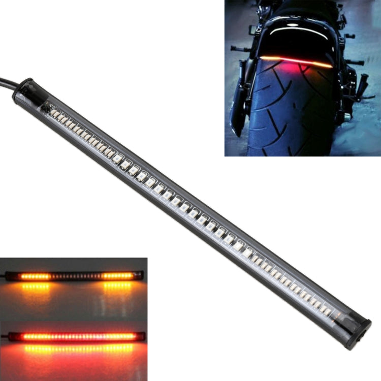 5W 12V 300LM Red+Yellow Light 32 LED Brake lights For Motorcycle, Cable Length:50cm, LED Brake lights LED Brake lights