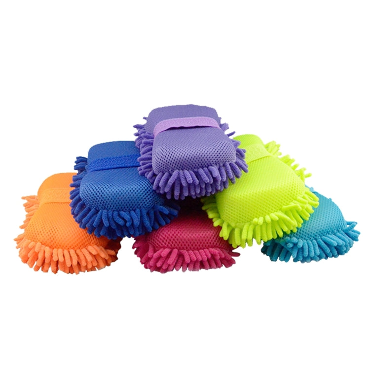 KANEED Ultrafine Fiber Chenille Anthozoan Car Washing Gloves Multi-functional Magic Car Brush (Random Color Delivery), Car Washing Gloves – Durable Build, Easy to Use