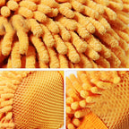 KANEED Ultrafine Fiber Chenille Anthozoan Car Washing Gloves Multi-functional Magic Car Brush (Random Color Delivery), Car Washing Gloves – Durable Build, Easy to Use
