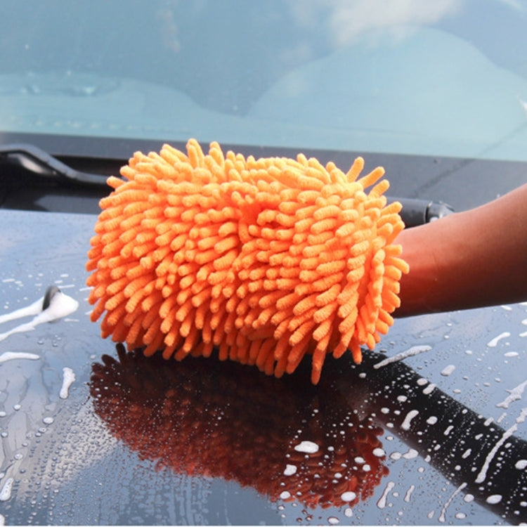 KANEED Ultrafine Fiber Chenille Anthozoan Car Washing Gloves Multi-functional Magic Car Brush (Random Color Delivery), Car Washing Gloves – Durable Build, Easy to Use