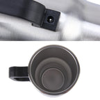 Stainless Steel Electric Smart Mug 12V Car Electric Kettle Heated Mug Car Coffee Cup With Charger Cigarette Lighter Heating Cup Kettle Vacuum Insulated Water Heater Mug, Smart Mug