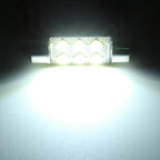 2 PCS 31mm DC12V / 1.5W / 6000K / 110LM 4LEDs SMD-3030 Car Reading Lamp Dome Light, with Decoder, 31mm
