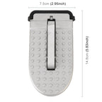 Multi-function Car Door Sill Step Pedals Pads, Pedals Pads (Silver)