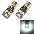 2 PCS T10 / W5W / 168 / 194 DC12V / 1.6W / 6000K / 110LM 6LEDs SMD-3030 Car Clearance Light, with Decoder, 6LEDs SMD-3030, with Decoder 6LEDs SMD-3030, with Decoder