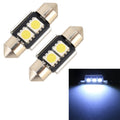 10 PCS 31mm DC12V / 1.7W / 7000K / 70LM 2LEDs SMD-5050 Car Reading Lamp, 31mm, 2LEDs SMD-5050 31mm, 2LEDs SMD-5050