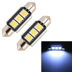 10 PCS 36mm DC12V / 1.7W / 7000K / 70LM 3LEDs SMD-5050 Car Reading Lamp, 36mm, 3LEDs SMD-5050 36mm, 3LEDs SMD-5050