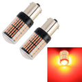 2 PCS 1156 / BAU15S DC12V / 18W / 1080LM Car Auto Turn Lights with SMD-3014 Lamps, 1156 / BAU15S 1156 BAU15S Red Light