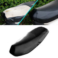Waterproof Motorcycle Black Leather Seat Cover Prevent Bask In Seat Scooter Cushion Protect, Size: M, Length: 48-54cm; Width: 25-35cm, Length: 48-54cm; Width: 25-35cm Length: 48-54cm; Width: 25-35cm