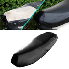 Waterproof Motorcycle Black Leather Seat Cover Prevent Bask In Seat Scooter Cushion Protect, Size: M, Length: 48-54cm; Width: 25-35cm, Length: 48-54cm; Width: 25-35cm Length: 48-54cm; Width: 25-35cm