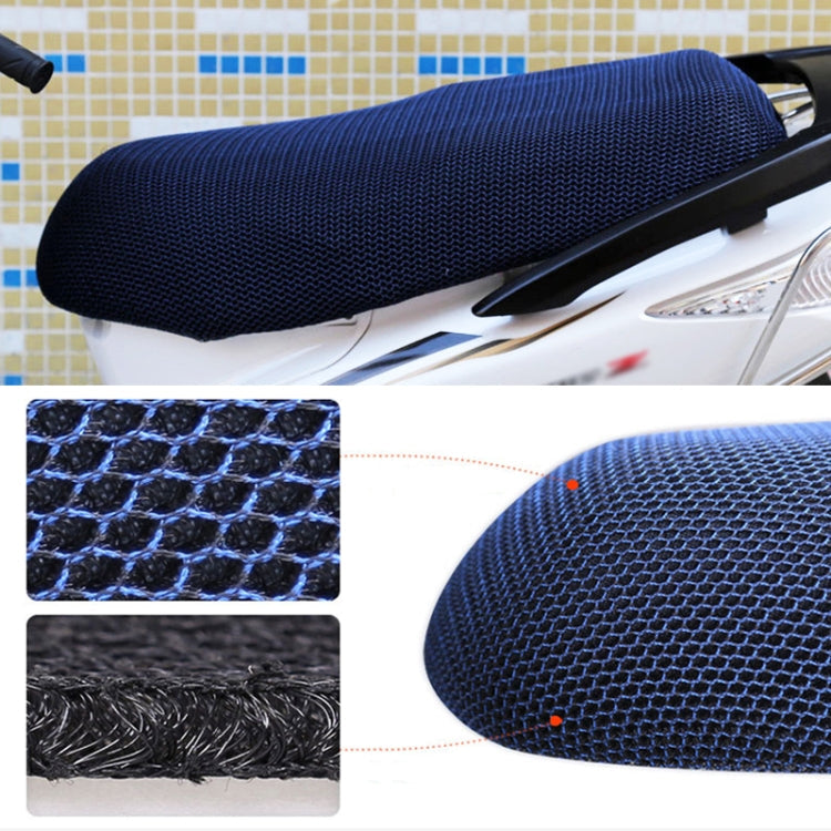 Waterproof Motorcycle Sun Protection Heat Insulation Seat Cover Prevent Bask In Seat Scooter Cushion Protect, Size: XXL, Length: 86- 92cm; Width: 40-56cm, Size: XXL (Black Red), Size: XXL (Black Blue), Size: XXL (Blue), Size: XXL (Black) – Waterproof Size: XXL (Blue) Blue