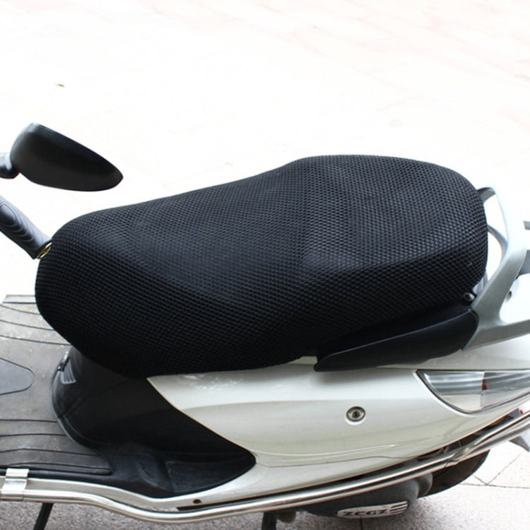 Motorcycle Breathable Sunscreen Double Layer 3D Honeycomb Small Hole Polyester Cushion Mesh, Size: XL, Length: 90cm; Width: 52cm, Size: XL