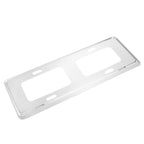 2 PCS Car License Plate Magnesium Alloy Bracket Frame Holder Stand Mount(Silver), Magnesium Alloy Bracket