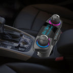 BT06 Dual USB Charging Smart Bluetooth 4.0 + EDR FM Transmitter MP3 Music Player Car Kit with 1.3 inch LED Screen, Support Bluetooth Call, TF Card & U Disk, BT06 BT06