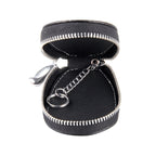 Universal Leather Crocodile Texture Waist Hanging Zipper Wallets Key Holder Bag (No Include Key)