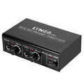 LINEPAUDIO A961 2-Channel Microphone Amplifier Electric Guitar Electric Bass Amplifier, A961 A961