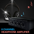 LINEPAUDIO A966 Pro Eight-channel Headphone Amplifier Headphone Distributer Signal Amplifier, A966