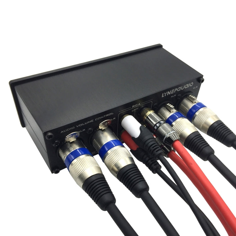 LINEPAUDIO A967 Full-balanced Passive PreAmp Active Speaker Two-channel Volume Controller, A967 – TPU